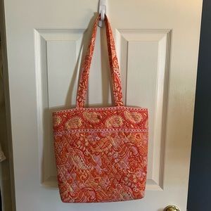 Vera Bradley Medium Size Tote Sherbet